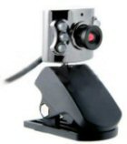 Webcam with built in lights and microphone for Windows 7, XP and Vista