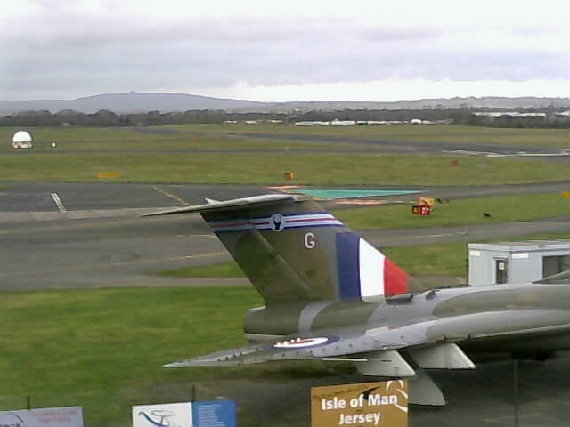 Original camera view of Staverton Airport Original camera view of Staverton Airport